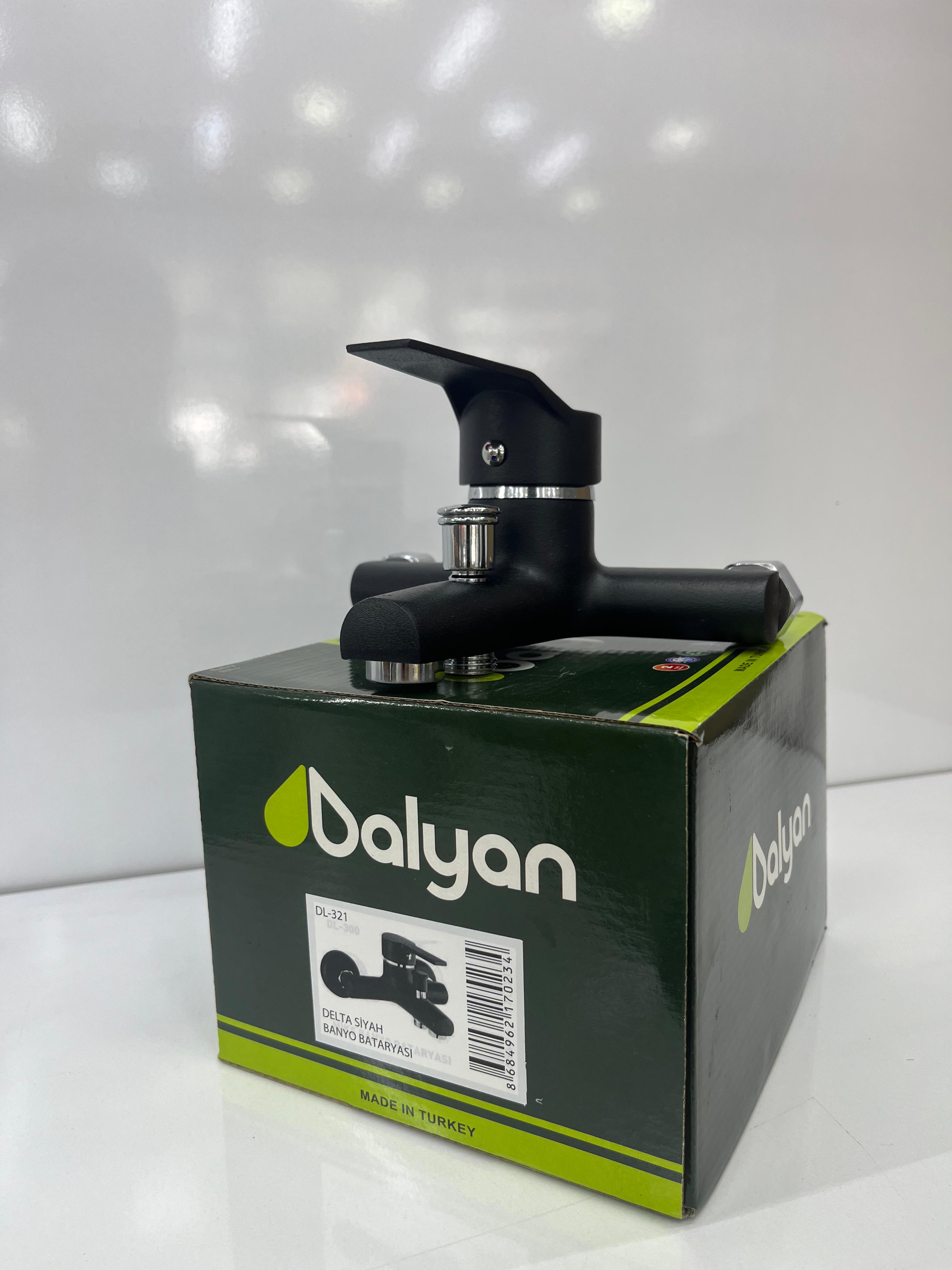 DALYAN DELTA SİYAH BANYO BATARYASI